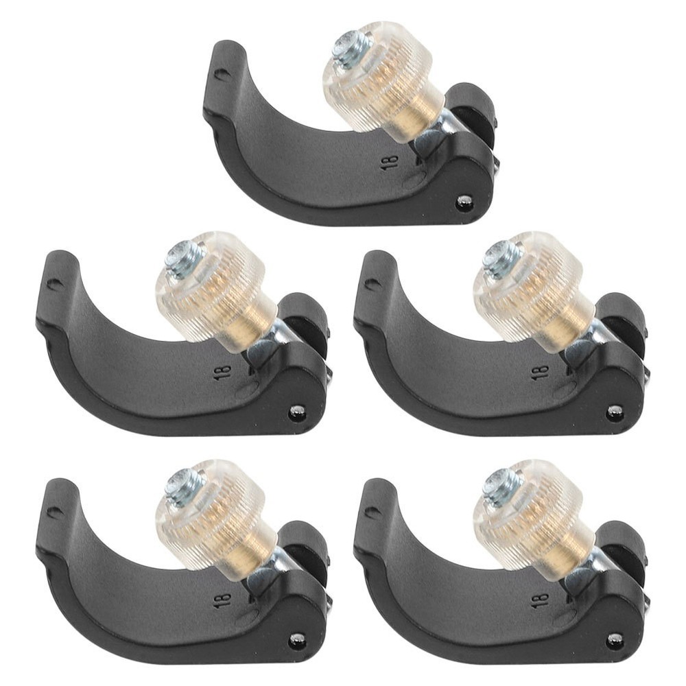 5 Pcs Hiking Pole Clamp Replacement External Lock for Walking Sticks