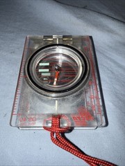 Original Military Field Compass w/Mirror Vintage Swiss Army DS40 Compass