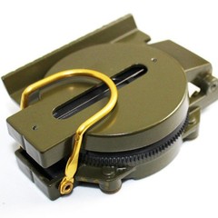 New Style Outback MILITARY LENSATIC Ranger Compass with Ruler Army Green Pocket