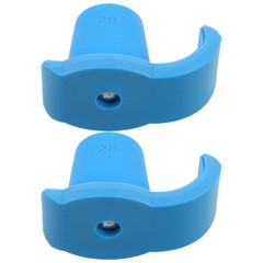 2Pcs Durable Walker Ski Glides Blue Nylon Shock Absorbing Walker Accessories