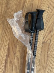 MADE IN ITALY ZICRAL R77 Lightweight Trekking Hiking Ultralite Poles ~ UNUSED