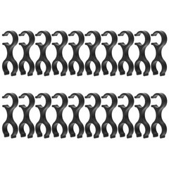 20 Pcs Climbing Cane Clip Walking Stick Buckle Trekking Pole Accessories