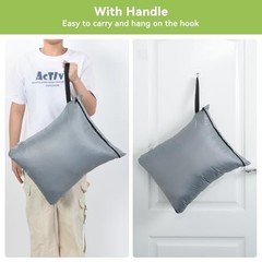 2PCS Wet Bags 16×20 inch Medium Wet Dry Bag for Swimsuit and 16 x 20 inch