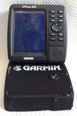 GARMIN GPSMAP 182C MARINE CHART PLOTTER FISHFINDER GPS UNIT w/ SUN COVER
