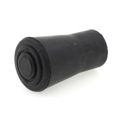 2 pieces rubber foot protective cap for trekking and hiking poles 12mm