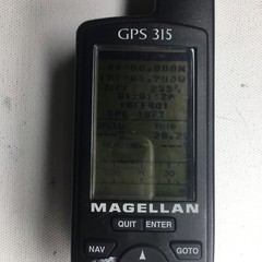 Magellan GPS 315 Handheld GPS Portable Receiver Working