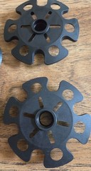 10 Piece Hiking/Walking Pole/Siick Replacement Ends/Tips Rubber & Plastic