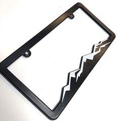 OFF ROAD White-Cap Mountains License Plate Frame Bracket