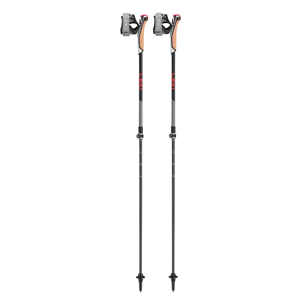 LEKI Instructor Lite Black/Gray/Yellow Nordic Walking Poles (65326341)