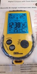 Handheld LED Digital Compass Centrios Hiking Fishing Camping Temp Clock Date NEW