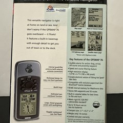 Personal GPS – Garmin GPSMAP 76 Handheld GPS Marine Navigator – Open Box