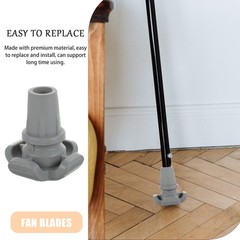 Crutches Bottom Rubber Piece Tips for Walking Canes Feet Cap Anti Skid Pads