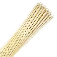 Bamboo S’mores Sticks 50pc 17.5″ Marshmallow Roasting Skewers