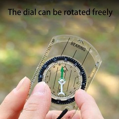 BOSOIRSOU 12pcs Orienteering Compass Set – Waterproof, Map for 12 pcs