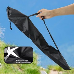 4Pcs Tent Pole Storage Bag, 19 in Trekking Poles Tent Pole Carrying Bag for W…