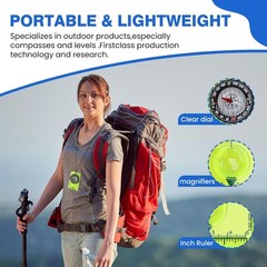 Orienteering Compass Hiking Survival Compas Small Mini