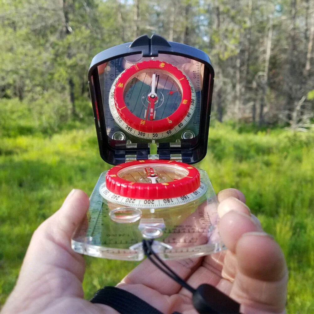 Orienteering Map Compass Sighting for Camping,Hiking,Hunting and Survival