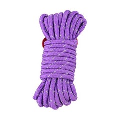 Portable 4mm by 4m Camping Rope with Reflective Features and Adjustable Length