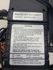 Magellan GPS NAV 5000A Handheld GPS for Aviation