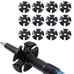 12 Pack Lightweight Trekking Pole Snow Guards for Outdoor Adventures