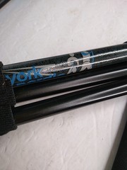 NEW York Nordic Folding Walking Hiking Trekking Poles Rubber Feet