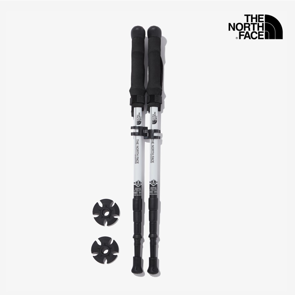 NEW THE NORTH FACE Hiking 4 STEP STICK SET NA5SP00B WHITE 19.7in~47.24in 7.6oz