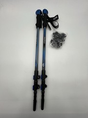 Yukon Charlies Trekking Poles Excellent Condition Black & Blue