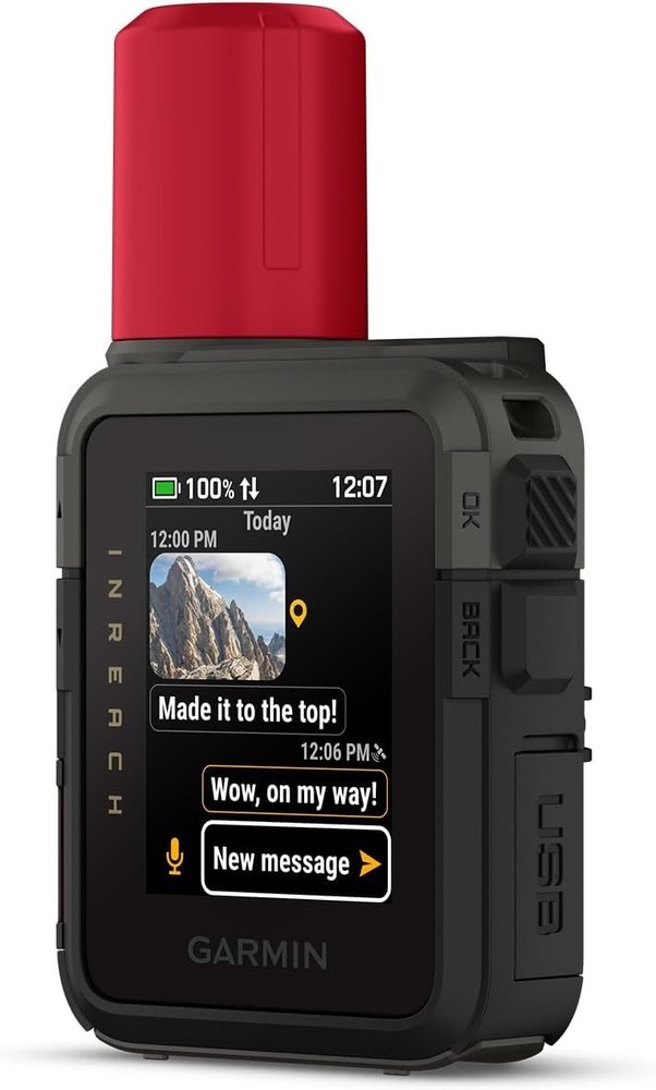 Garmin inReach Mini 3 Plus Compact SOS Satellite Communicator w/ Touchscreen