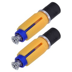 2 Pcs Trekking Pole Tips Replacement Extension Expansion Fitting