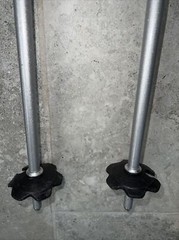 Kerma Nitro Trekking Poles 48” Aluminum Yellow