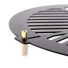 Aluminum Fish Bone Plate 1 5mm Focus Mask for Telescope with DSLR Compatibility