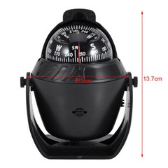 Pivoting Sea Marine Compass with Mount for Boat Caravan Truck Car Navigation AU