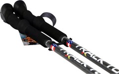 Carbon Fiber Ultra Lightweight Hiking Poles with Cork Grips 2 Pack