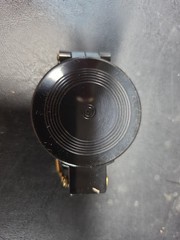 Vintage Engineer Directional Compass Black Metal Military Style