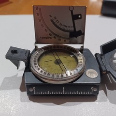 Steigung W Germany Compass Leather Case Level