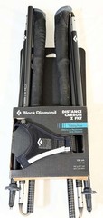 Black Diamond Distance Carbon Z FKT Trekking Poles Pair – 130cm/162g – Black