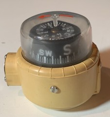 Vintage Taylor Navigator Compass # 2980 Auto Boat Plane USED Made In USA