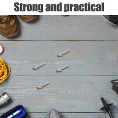8Pcs Lightweight Tungsten Steel Walking Stick Replacement Tips for Outdoor Use