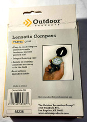 Compass Outdoor Products Travel Gear Lensatic Hunting Camping Hiking Fishing