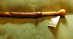Hiking Walking/Trekking/ Cane Stick/KNOB 37″ – Handcrafted From Beautiful Woods