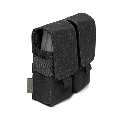 ELITE OPS DOUBLE MOLLE MAGAZINE POUCH SUIT 5.56mm DOUBLE SHINGLE CORDURA DM4