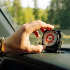 Battery Free Analog Altimeter Easy Mounting Accurate Readings For Hiking 15000Ft
