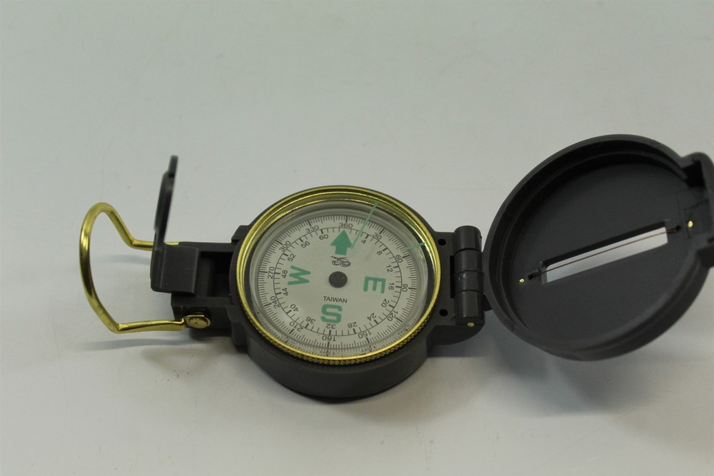 Vintage Coleman Advertising Engineer Lensatic Compass