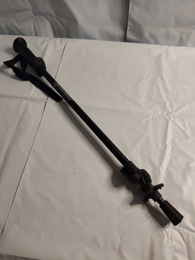 (1) Outdoor Products 24″-40″ Adjustable Trekking Pole Walking Hiking Stick Black