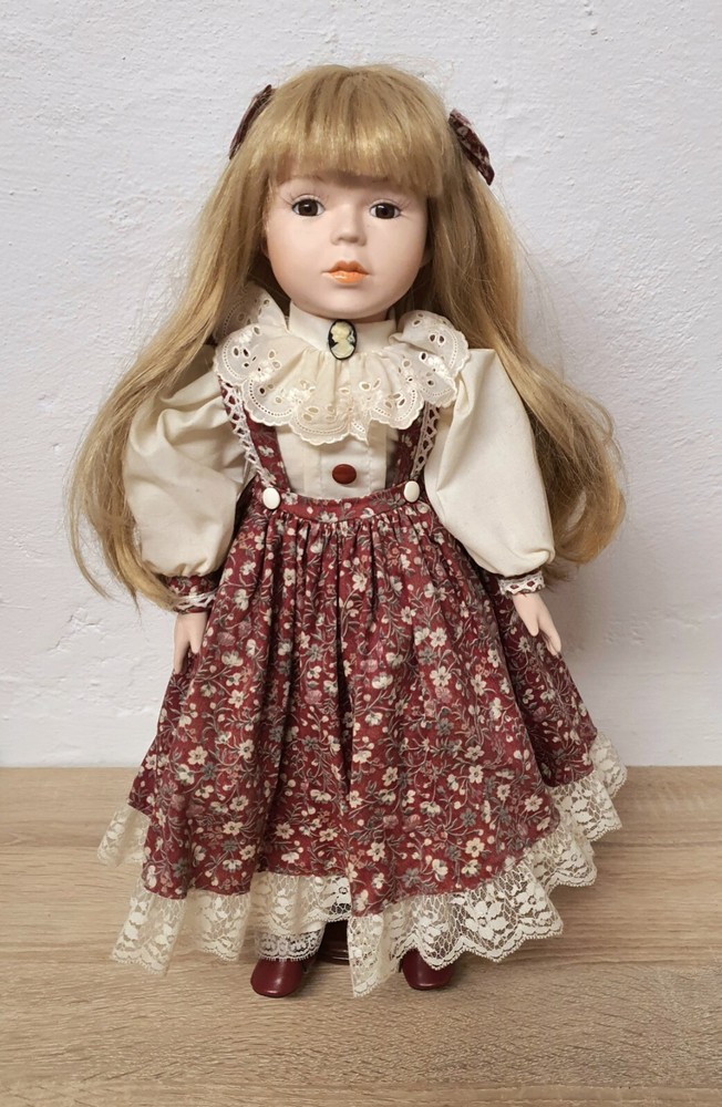 Artist doll porcelain doll 42 cm collector rarity Vintage