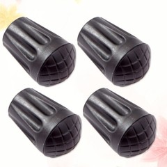 4 PCS Hiking Stuff Outdoor Trekking Pole Accessories Protector Chair Legs Travel