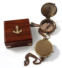 Camping Compass Engraved with “So You Can Always Find Your Way Back Home”,