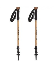 – Camp Backcountry Bamboo Telescopic Hiking Poles 63-135cm (Pair)