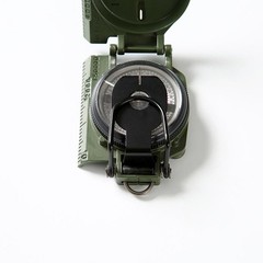 10 Pcs lot of US Phosphorescent Lensatic Compass,Olive Drab Accurate Waterproof