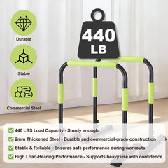 Walking Pad Handle Bar Only, Compatible with Walking Pads 24.4” Wide, Adjustabl